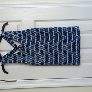 Banana republic tank top, blue, size 6 petite